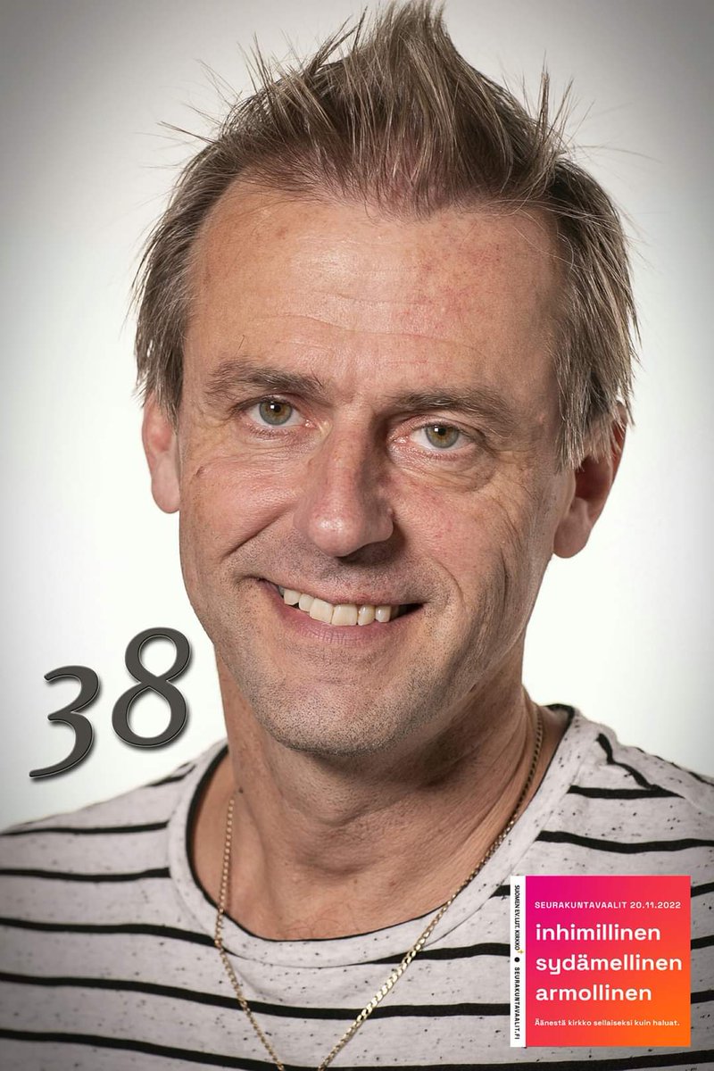 Mr 38 <a href="/kangasala/">juha kivikytö</a> 

Riippumattoman seurakuntaväen listoilla, monen hyvän ehdokkaan joukossa.
Arvoina; perussanoma, luonto, kestäväkehitys ja lähimmäiset.
Äänestä - niin voit vaikutaa monen lähimmäisen hyväksi.
#seurakuntavaalit2022 #kangasala #kangasalanseurakunta #kangasala