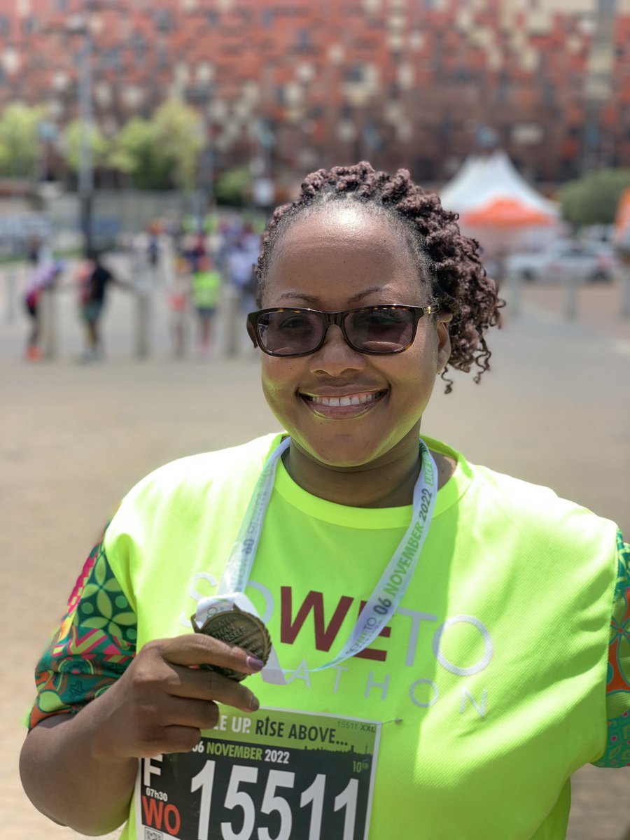 TopoRabasima's tweet photo. Done and dusted #SowetoMarathon https://t.co/vStvclbhtY