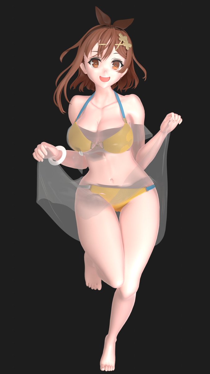 zbrushほど可能なのかblenderでテストしてみました。

楽しい作業でした。😆

#ライザのアトリエ #ライザ3 #AtelierRyza3 #ライザのアトリエ3 #blender #b3d