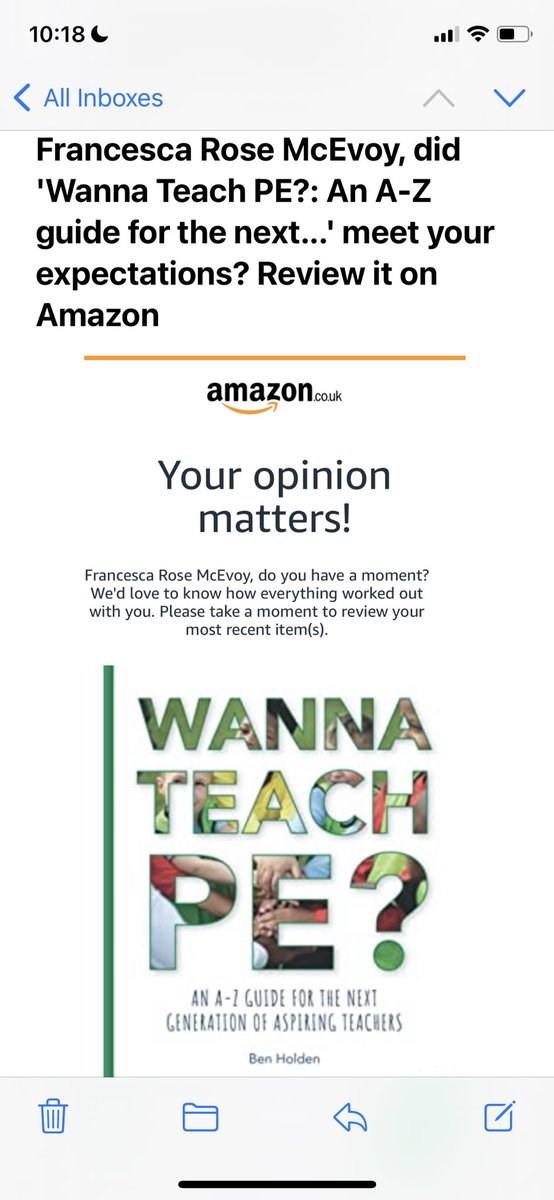 FrancescaMcEvoy's tweet photo. Now this is a review that I will actually complete!! @WannaTeachPE
To anyone thatโs still pondering purchase and has it sat in their basketโฆ do it!!! #PE #PeTeachers #PEJobs #PENQT #PEETC https://t.co/QFLMUtDawl
