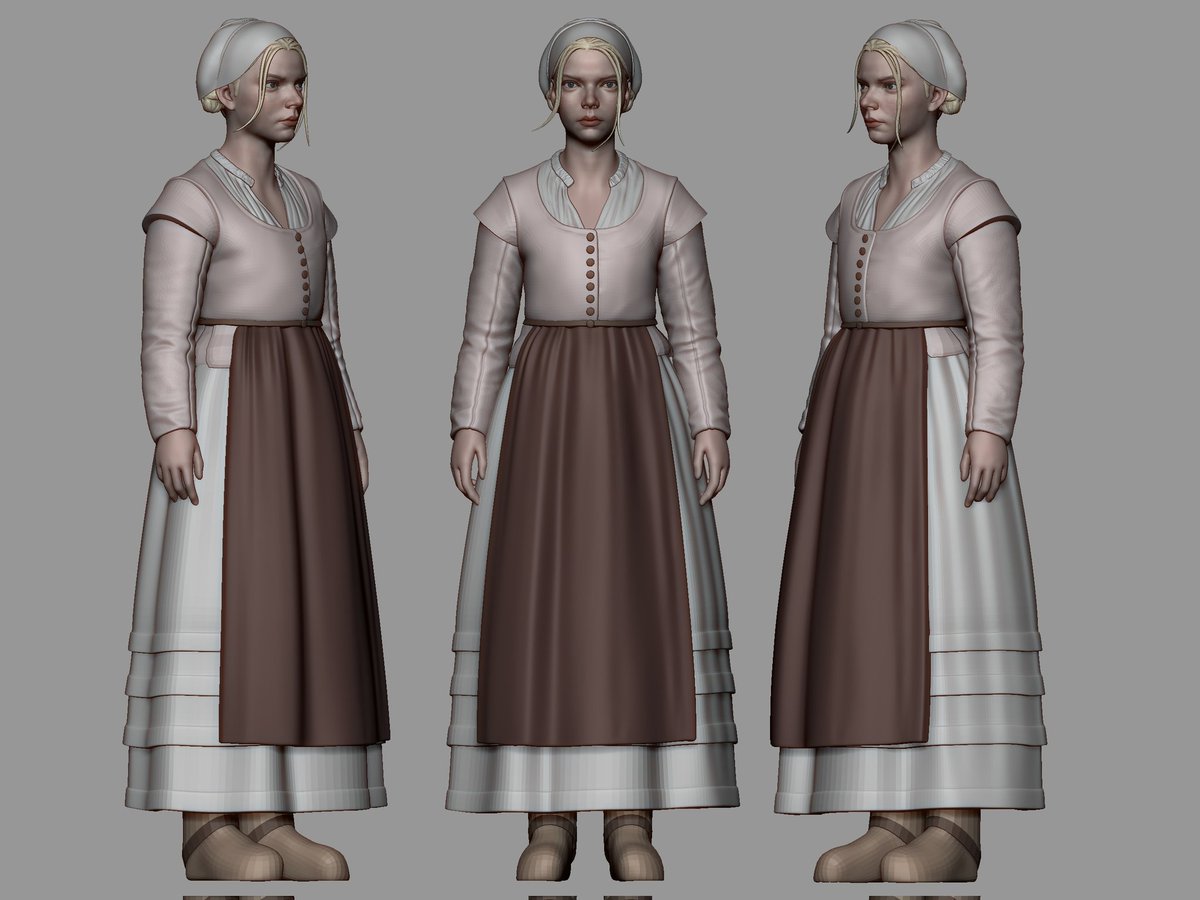 chenjun23731422's tweet photo. Wip
#Thomasin #AnyaTaylorJoy #Thewitch #Thevvitch #3dmodeling #3dart #3Dartist #zbrush #Sculptor #Sculptor https://t.co/6VPxdKHjRR