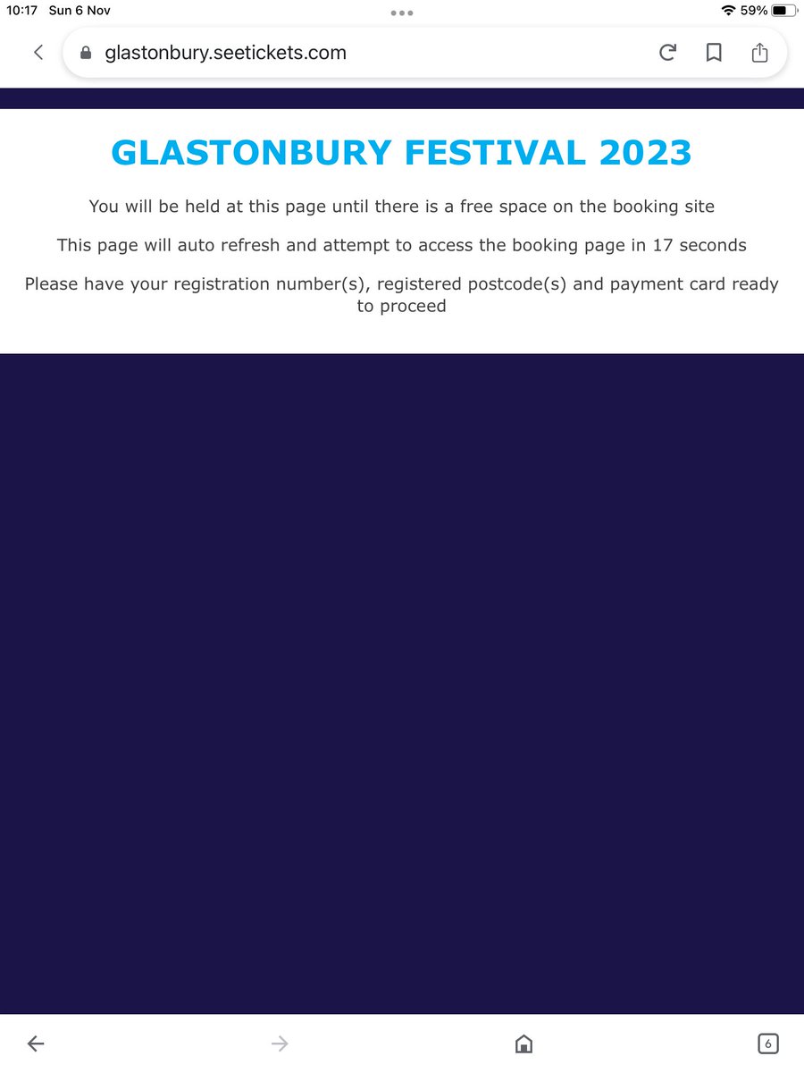 cjr2004's tweet photo. @glastonbury Why is the ticket page still live 🤷‍♂️ if sold out https://t.co/u0THoUFdBO