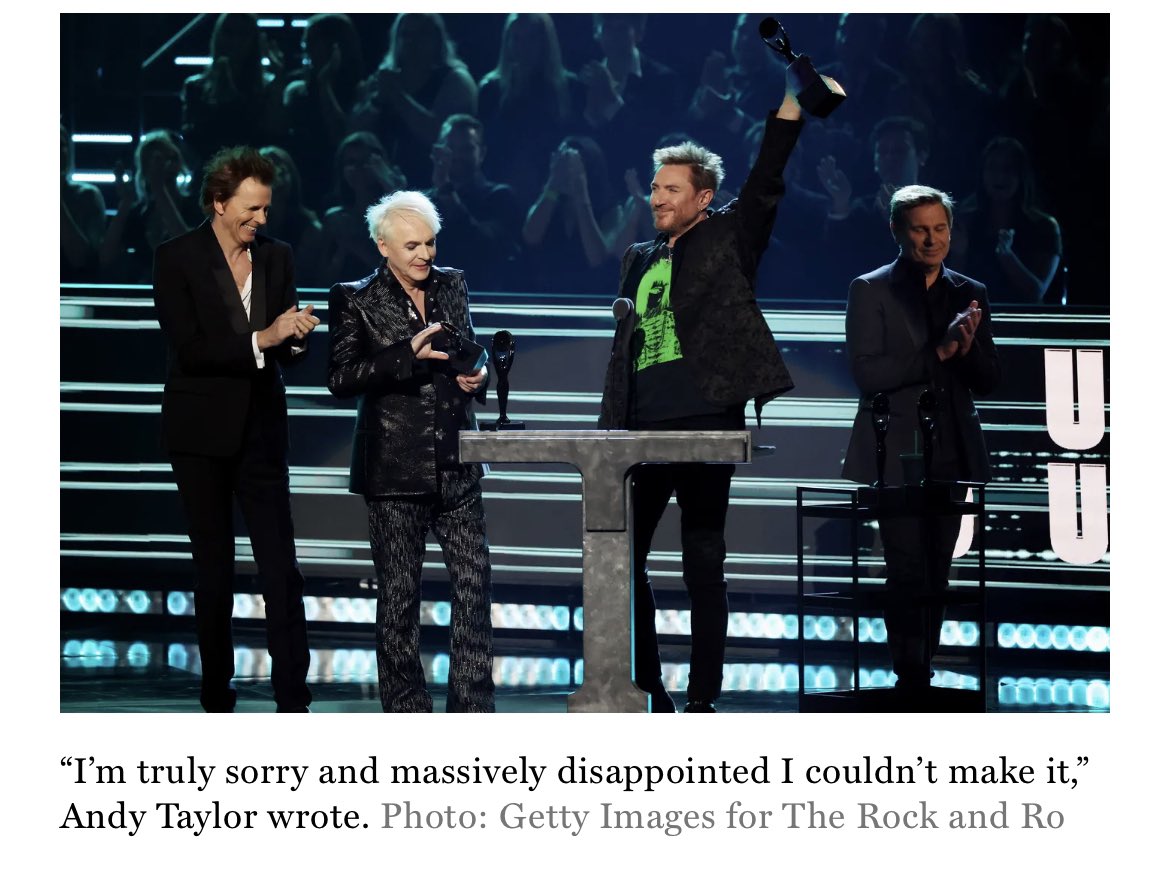 Duran Duran tweet media