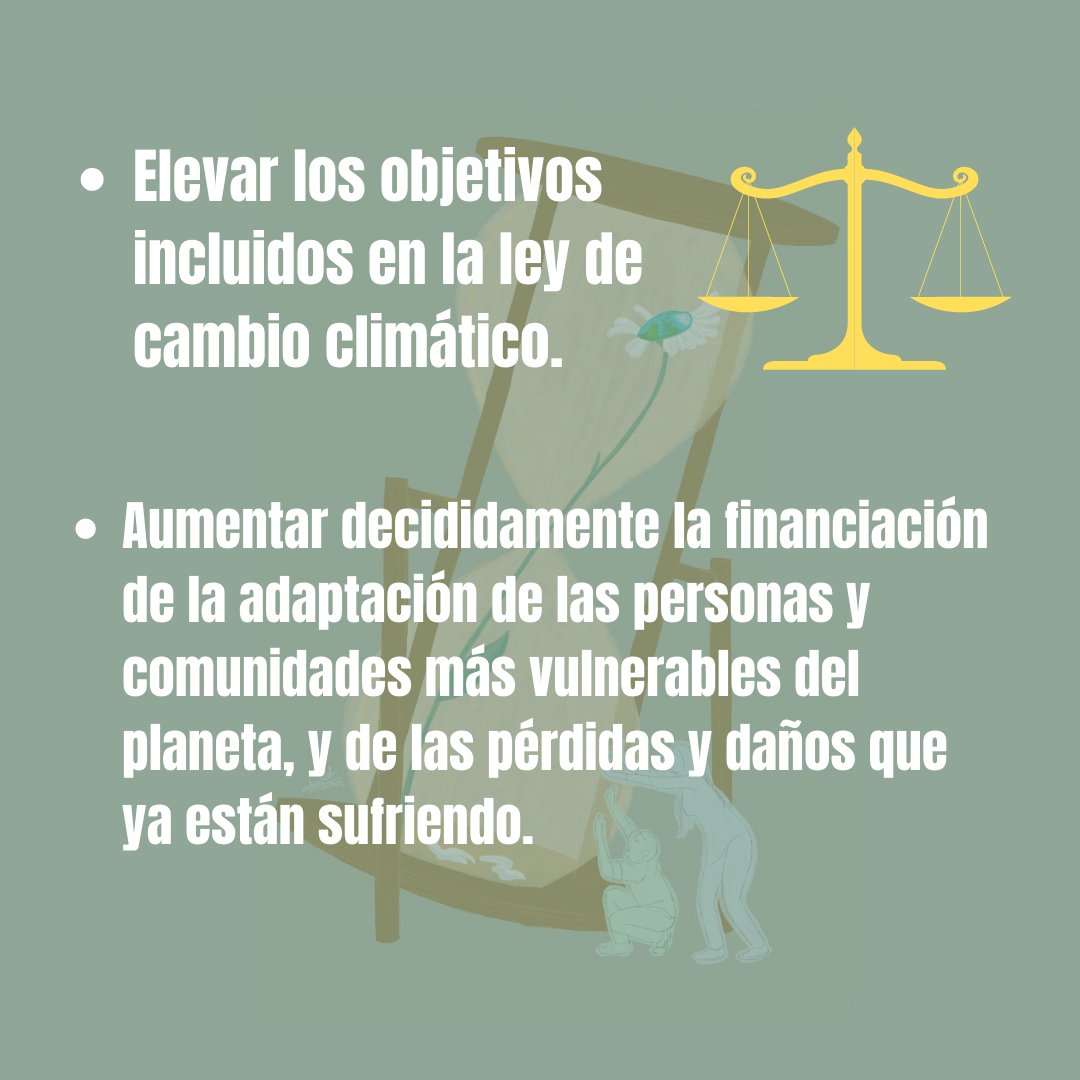 AlianzaXClima's tweet photo. 2/x Esta #COP27 es un momento clave para exigir una mayor ambición en los compromisos de reducción de emisiones recogidos en la Ley de Cambio Climático ⚖️.
 
No podemos permitir nuevas infraestructuras gasistas en el Estado Español como el Barcelona-Marsella. https://t.co/nULZawEgtp