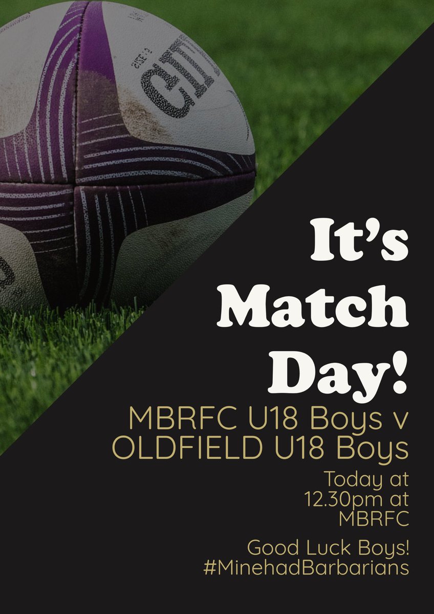 MineheadRfc's tweet image. ⚪️⚫️🏉MBRFC U18 BOYS⚪️⚫️🏉 our U18 boys will be welcoming Olfield U18 boys today. It would be really to good to see some supporters up at the club today, Bar will open and hot drinks available #mineheadbarbarians #rugby #nextgeneration #rugbyfamily