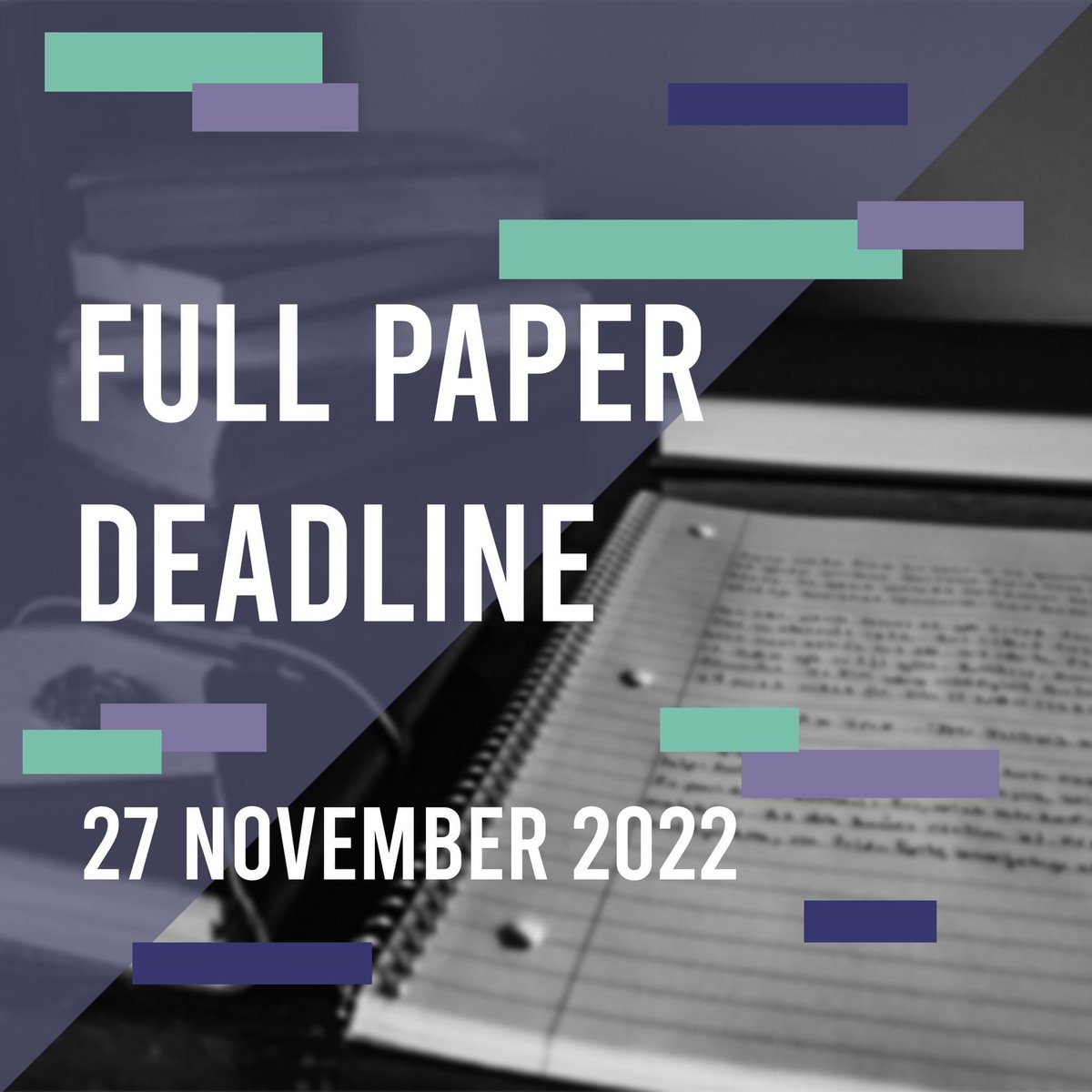 Full paper reminder ⏰| IEEE E-TEMS 2023

We are happy to remind you of the upcoming full paper submission on 27 November 2022.

More information: bit.ly/3U7sW94