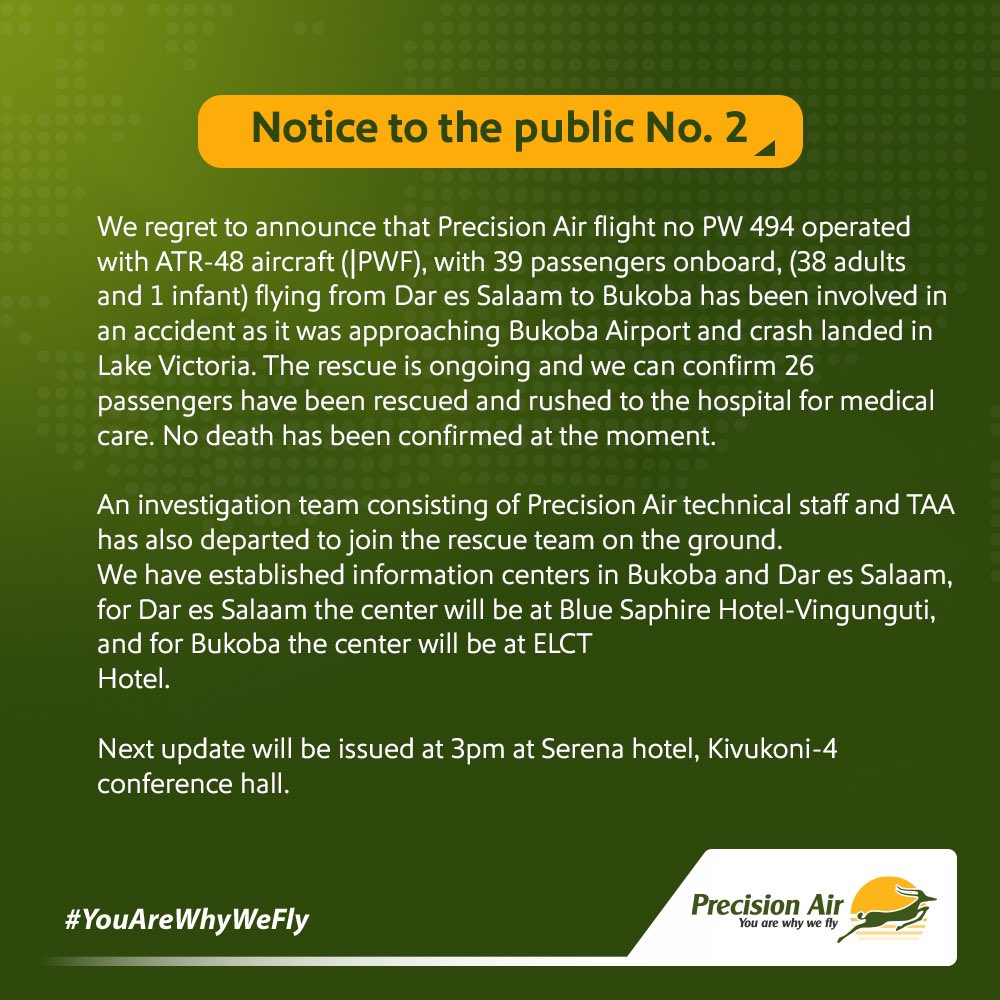 Notice to the public - No. 2