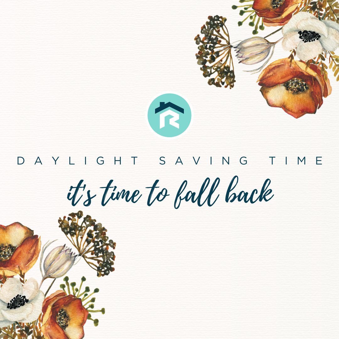 ReeseAndCoPDX's tweet photo. Leaves are falling, weather is cooling, and the days are getting shorter - it's time to fall back an hour! https://t.co/UnoXBAx5yO