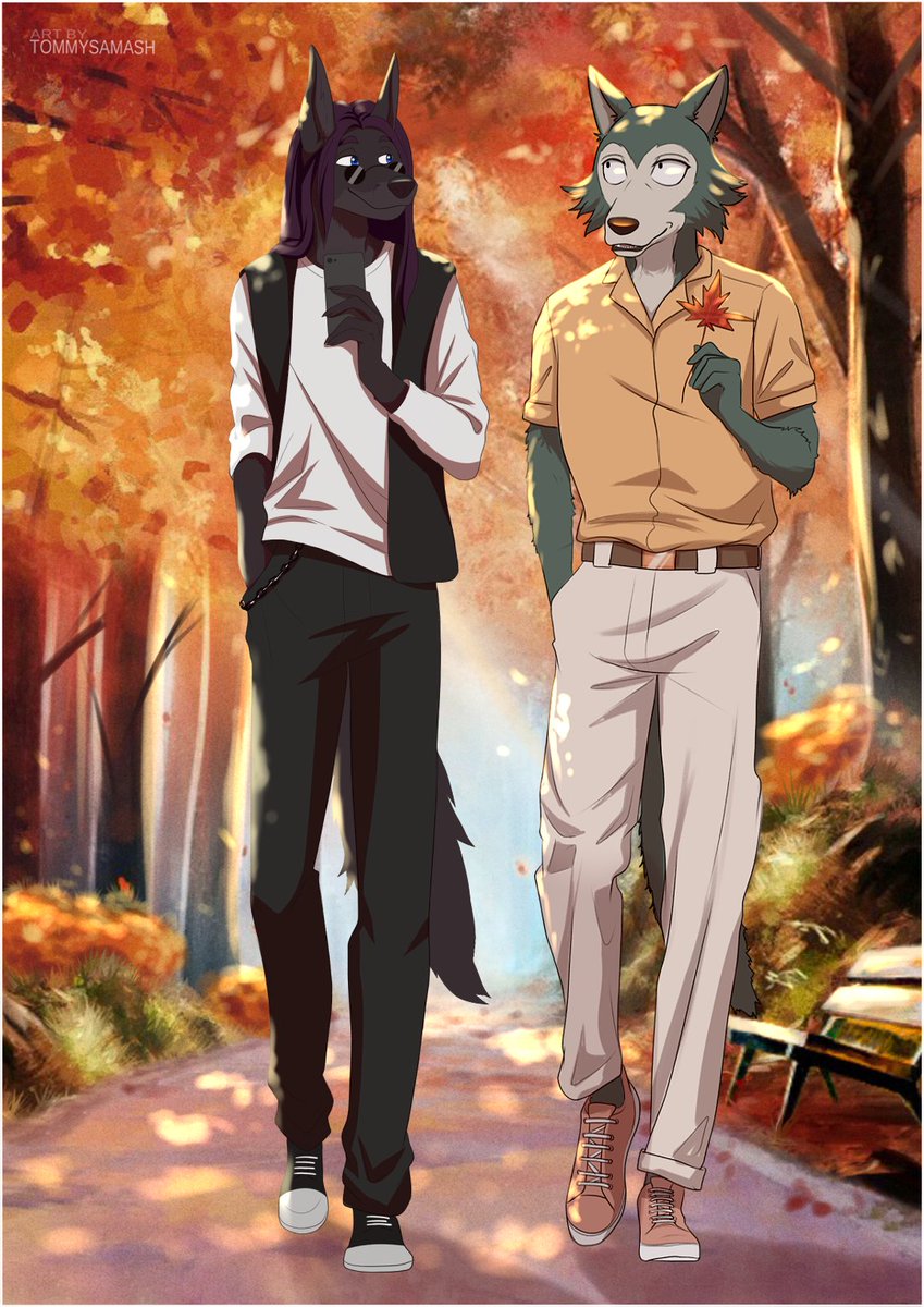 TommySamash on Twitter "New walk with Legosi! Golden fall!