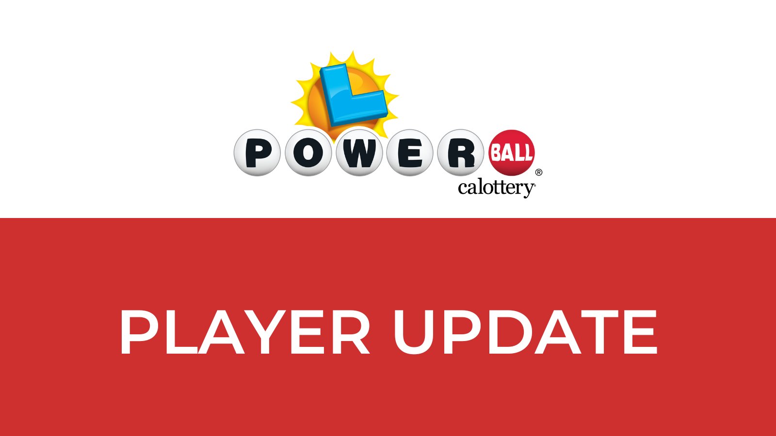 California Lottery on Twitter "The Powerball draw on November 5 is