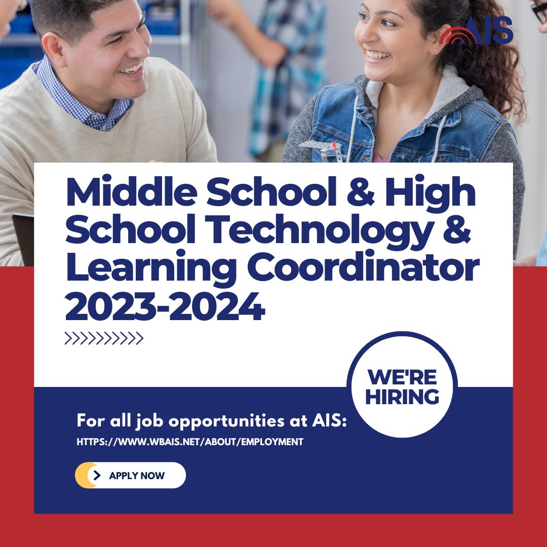 The Walworth Barbour American International School in Israel is looking for a Middle &amp; High School Technology &amp; Learning Coordinator! Follow the link below for more details. Spread the word! hrbrg.co/1cmbec <a href="/JillZappia/">Jill Zappia</a> <a href="/mabycraft/">Michael Bycraft</a> <a href="/ryanstrutin/">Ryan Strutin</a> @jmikton