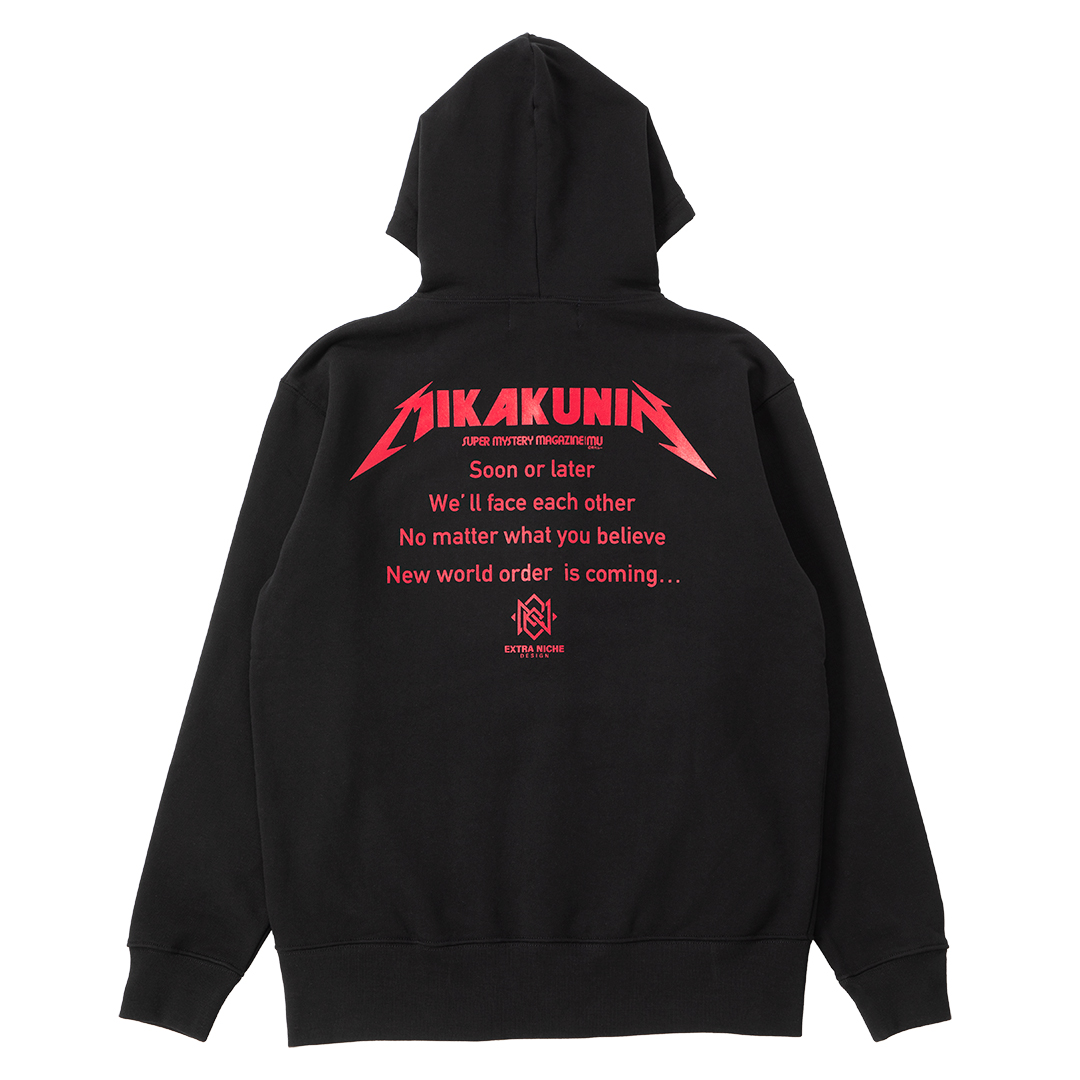 Extra_Niche's tweet photo. 【RECOMMENDED】

EXTRA NICHE DESIGN × ムー

【ムー】MIKAKUNIN ジップアップパーカー
▶︎ https://t.co/Qe0FZhHjm6

フロントに「UAP」(未確認航空現���)のカレッジロゴ、バックに「MIKAKUNIN」プリントを施した存在感のあるジップアップパーカー。

#EXTRANICHEDESIGN
#月刊ムー
#ムー

@mu_gekkan https://t.co/gdwqzkfPCd