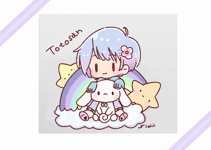 お礼に描いたイラスト達 