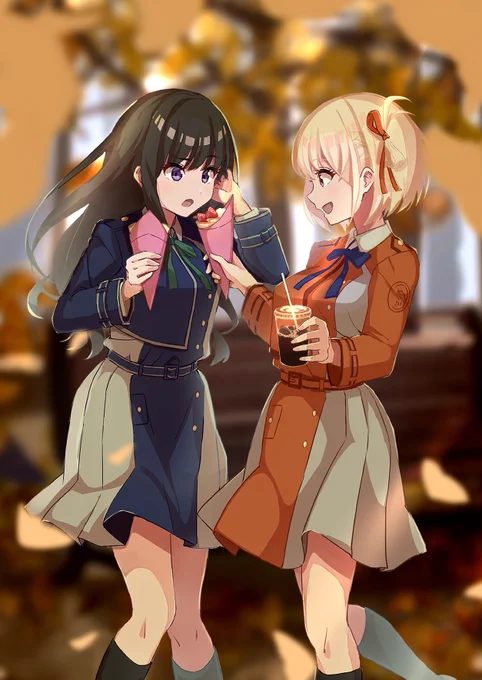 リコリコ、秋 