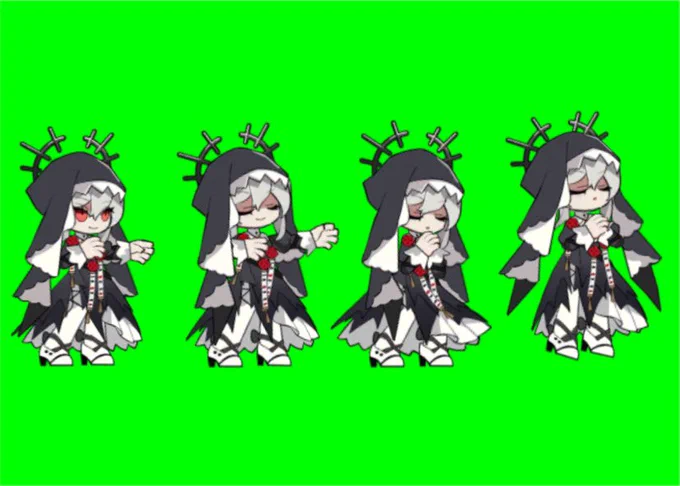 いやまああっちのwikiでSDキャラの透過素材取れるんでなんか作りたかっただけなんですけどね 