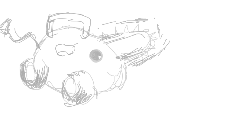 ツレにポチ太縛りで描かせた 