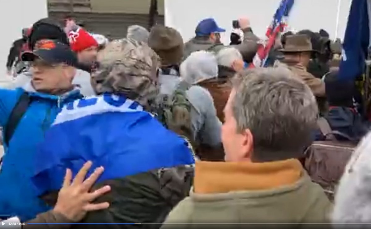 creek_twit's tweet photo. Help me tag this big PB stack. 12:21 of https://t.co/HSUYELPmvv. 1: #MilkshakePB 2: #HorizontalBlackPB 3: #TheBulgePB 4: #GreyStripeGaiterPB 5: ??? with blue flag draped around 6: #SgtPepperSprayer. @Detrumpify_org @nine_niall @ne0ndistraction who is 5? https://t.co/hjkFxRNocK