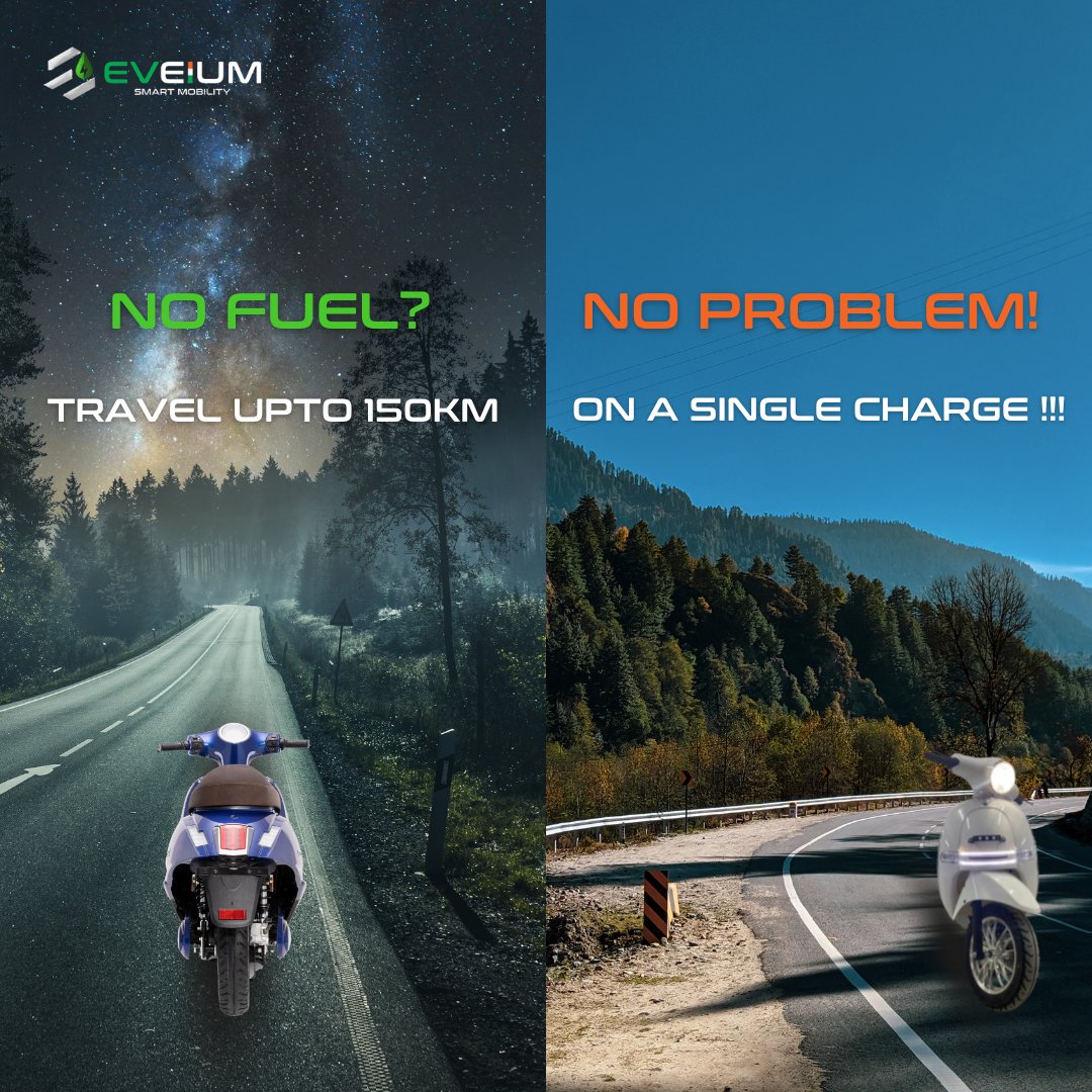 Eveiumdigital's tweet photo. The future is "electric" with EVeium. What are you waiting for?
#Eveium #moderntechnology #electricvehice #SustainableIndia #India #futuristic #GreenIndia #eBikes #fastcharging #smartmobility #ecofriendly https://t.co/3AVfs88RoV