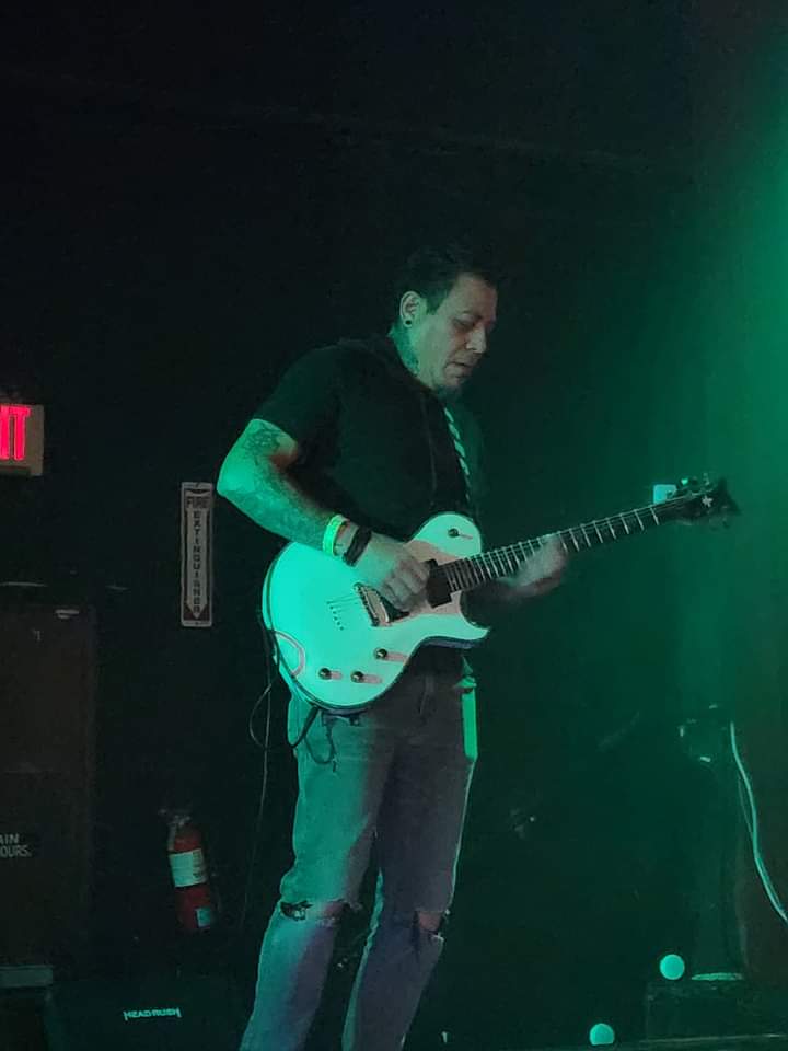 Our fearless leader and riffmaster, Rzr Reyes!