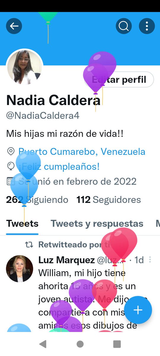 NadiaCaldera4's tweet photo. Gracias mi Dios por un año más de vida! https://t.co/goDuGd6WwG