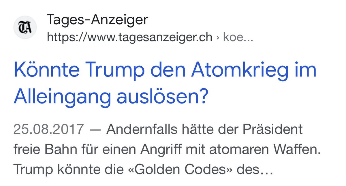 walter_winteler's tweet photo. Wie stehts mit dem #Atomkoffer, wenns wirklich #dement, ich meine #brisant wird? Danke für eure Besorgtheit. Ein tatsächlich besorgniserregender #Lottosechser der #viertenGewalt @derspiegel @tagesanzeiger @SZ @SRF @honegger https://t.co/rRDcxUkRdw