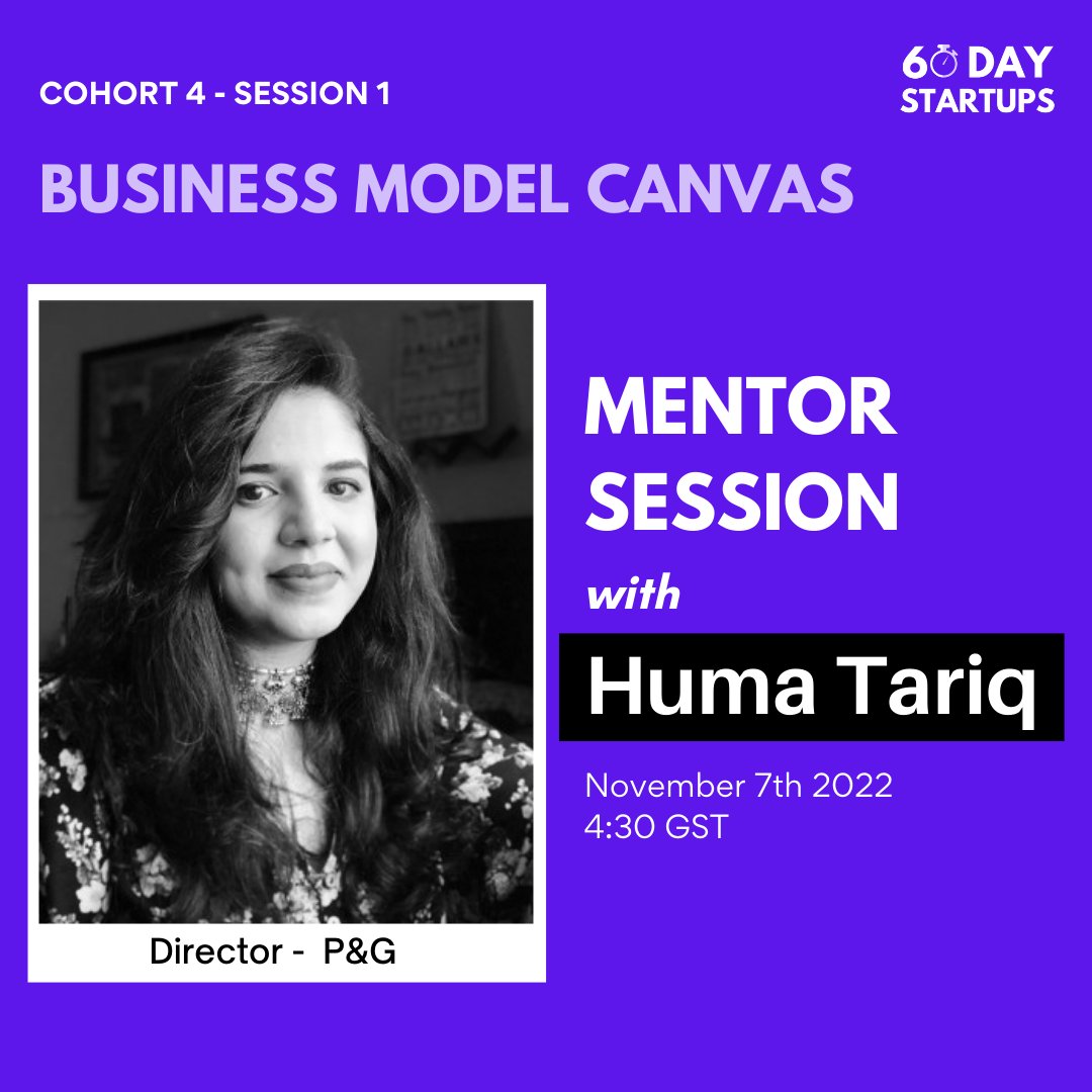 Announcing the first session of our COHORT 4