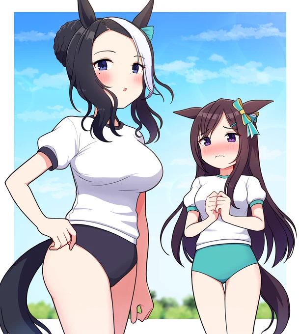 メジロ家のブルマ枠#ウマ娘 #メジロラモーヌ #メジロドーベル 