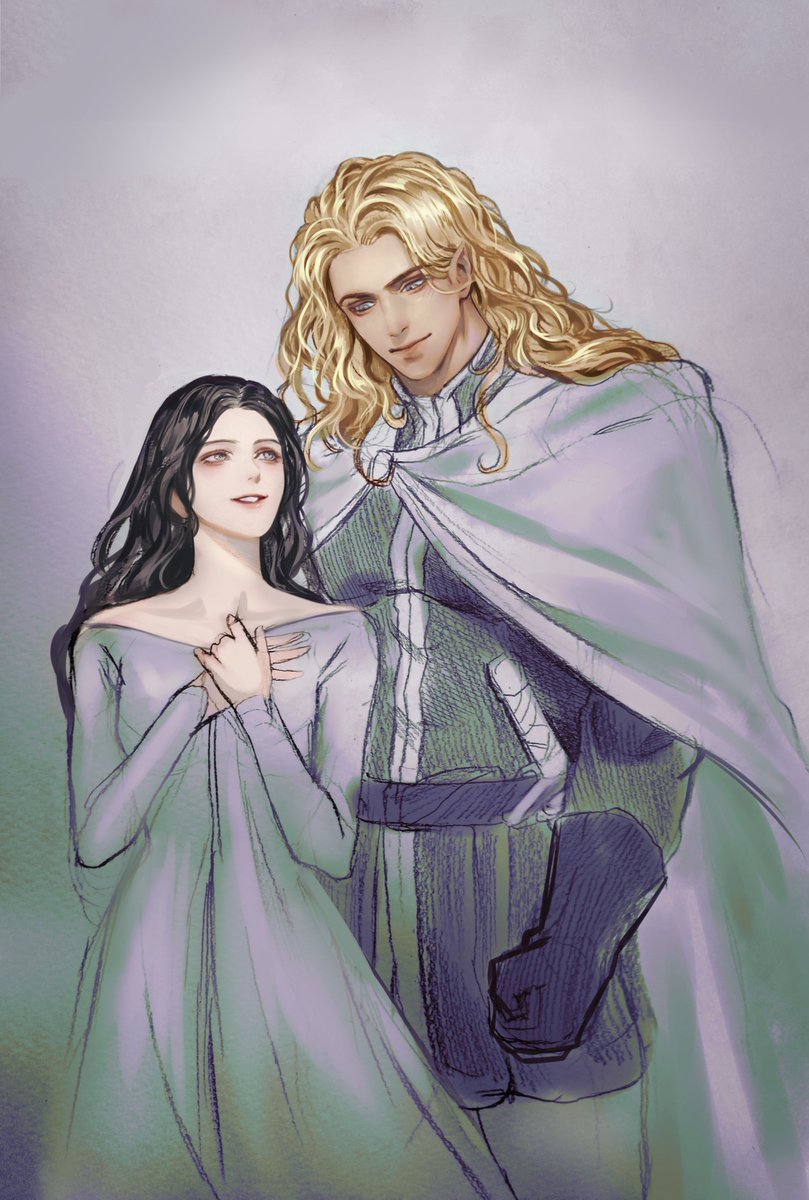 aeiou80694306's tweet photo. 안드레스와 아에그노르
Andreth and Aegnor

#andreth #aegnor #fanart #silmarillion #illustration https://t.co/omxWQ5ZqBN