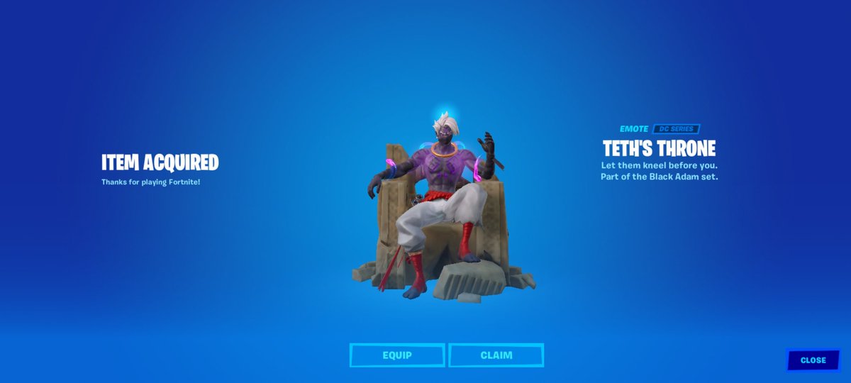 X66Space's tweet photo. Forgot to Post 

I bought Teth's Throne emote with @BetterFNnews 's code https://t.co/nzBpFbClkT