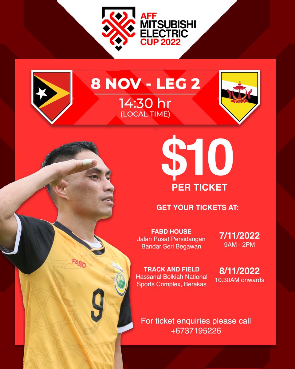 Football Association of Brunei Darussalam on Twitter: "Greetings