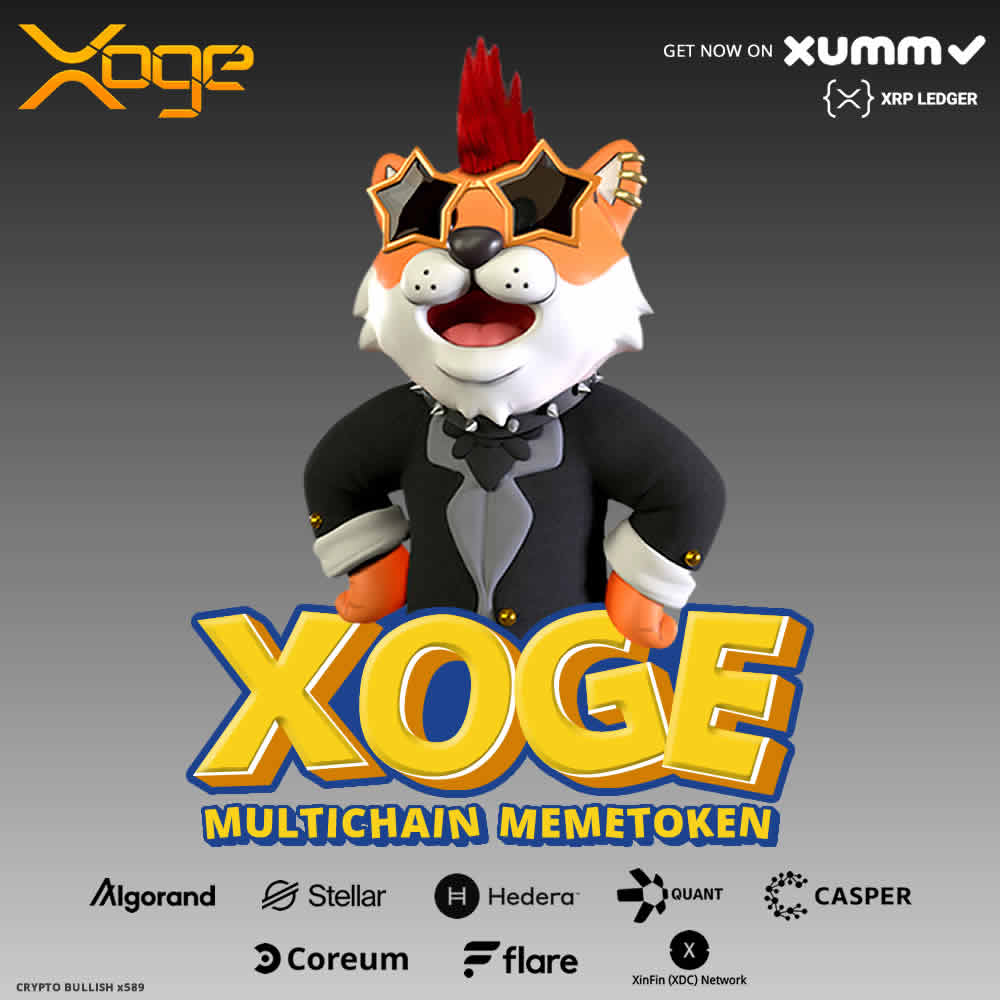 McBBQ1's tweet image. #Xoge super coverage!
Established on #Xrpl #Algorand #Xlm and almost released on #Hbar.
#Xoge is inevitable 🎩
You want growth, you want Xoge!