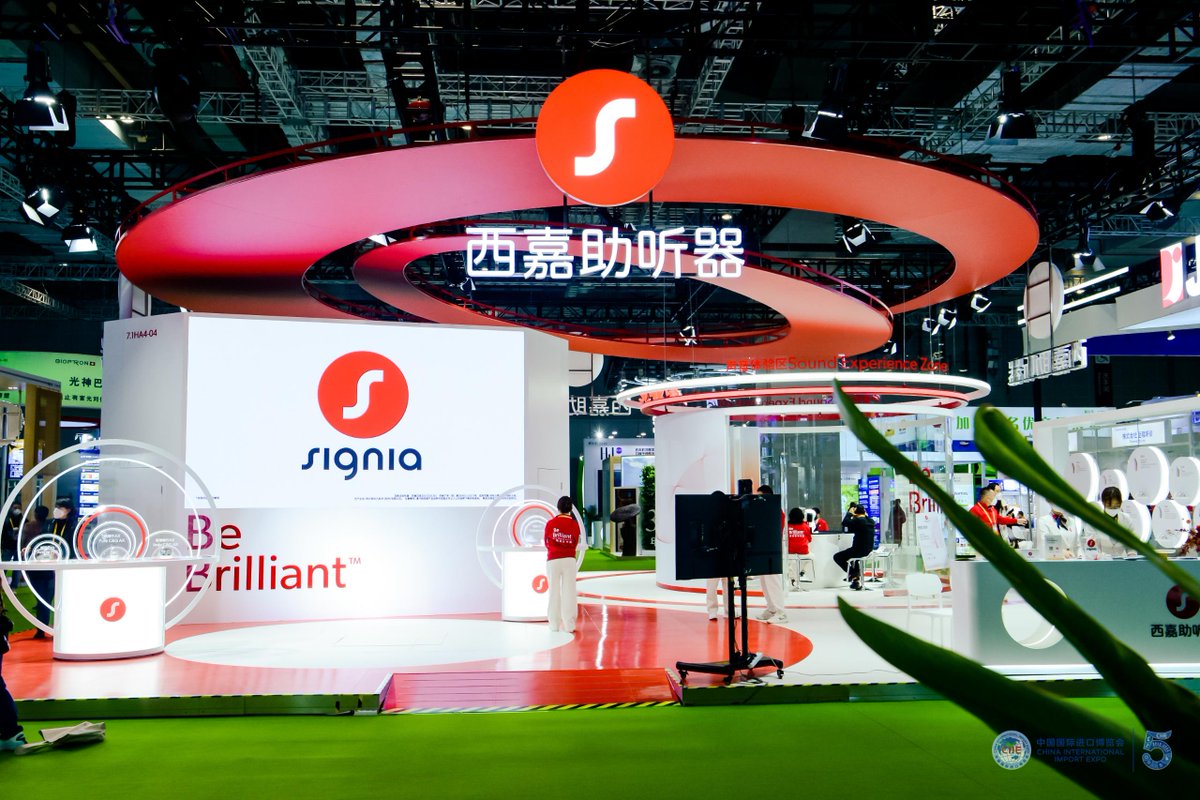ciieonline's tweet photo. Signia, a hearing aids provider, is bringing its innovative hearing aids and technologies to the #China market at this year's #CIIE to help users achieve effective #communication with the outside world. #DebutAtCIIE @SigniaUSA https://t.co/8ecpxNYSIx