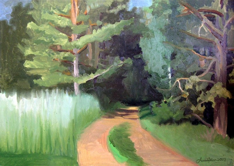 laukstein's tweet photo. Day 13 - Way to a deep forest, 2003 @laukstein
https://t.co/sa9aJbCHQN
#Engure en plein air
#laukstein #returnart
#fineart #painting #nft #opensea #looksrare #rarible #x2y2 https://t.co/QIA0sSDHyy