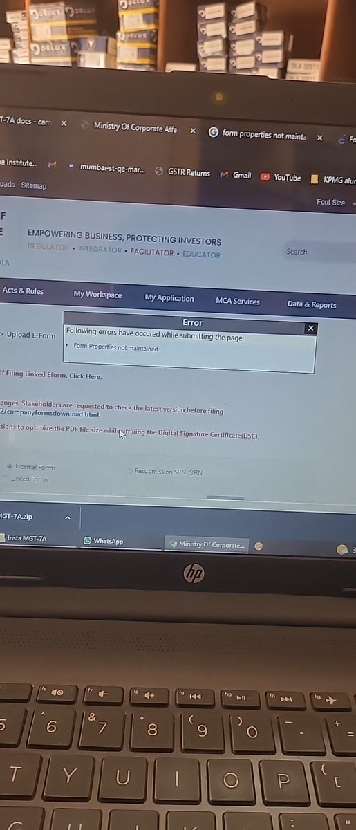 rmurtaza97's tweet photo. @MCA21India 
@FCSJigarShah request you to assist in solving query
"Form properties not maintained" https://t.co/0VGBlNBv4g