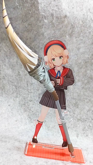 手持ちに良いアイテムがなかったからとりあえずアンギラスの槍を持たせてみた #しぐれアクスタ持ち物選手権 