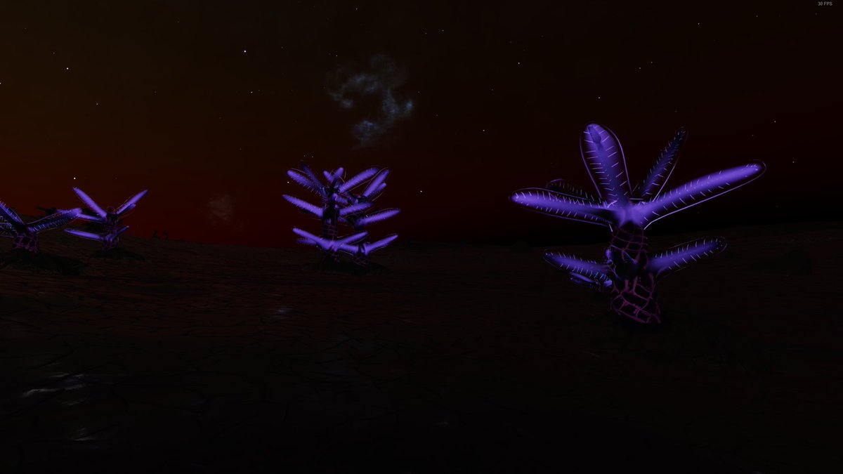AceExploration's tweet photo. Cmdr Wags Star Hunter shows a strange &amp; stark view of irridescant fauna at dawn/dusk

#StellarScreenshots #EDPostcards #EliteDangerous #EliteDangerousOdyssey #elitedangerousphotography #puckfutin https://t.co/mYprjaGw00