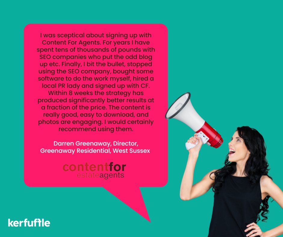 KerfuffleClub's tweet image. Supplier shout-out ⭐ 

What #ContentFor&apos;s customers have to say about them!

Find out how they can help your agency here: bit.ly/3eJvt9A

#kerfuffleit