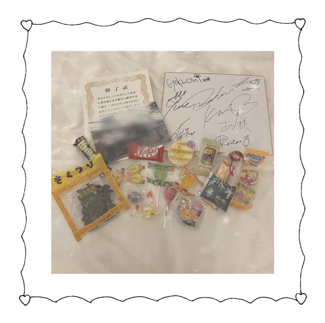 a_snybrg's tweet photo. ♡𝟐𝟎𝟐𝟐.𝟏𝟏.𝟒♡

新人飛び込み研修
〜オペレーション𝐊・𝐌〜

池袋3会場歩き回るの大変だったけどその分だけ特典会も限定映像もより楽しめました✨
これからも社員として貢献できるよう頑張ります❕
お菓子くれたり写真撮ったり声かけたりしてくれた方、ありがとうございました🫶🏻

#ちょいモザ https://t.co/iyP5X9lHRy