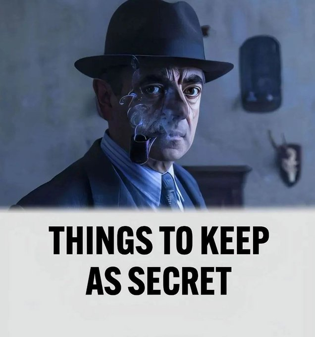 PhilosophyArc's tweet photo. THINGS TO KEEP SECRET: https://t.co/2YI7q2eVE3