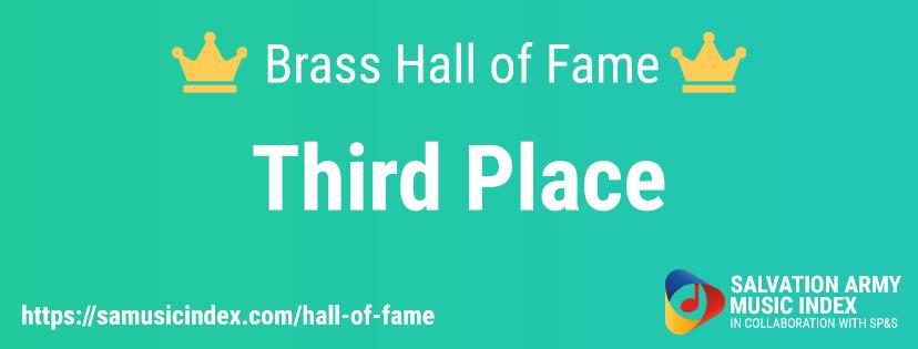 THIRD PLACE

In third place, we have Eric Ball's 'Resurgam'.

You can read the score notes, listen to some sample tracks, and purchase sheet music and mp3s here: samusicindex.com/brass/resurgam…

See all the results of the Hall of Fame so far here: samusicindex.com/hall-of-fame/b…