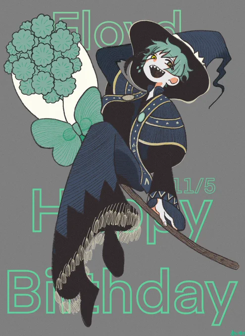 フロイドくんお誕生日おめでとう 