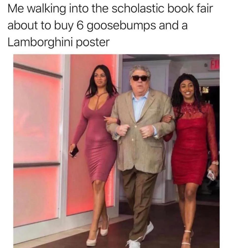 my uncle’s meme stash on Twitter "Scholastic Book Fairs Were the Shit