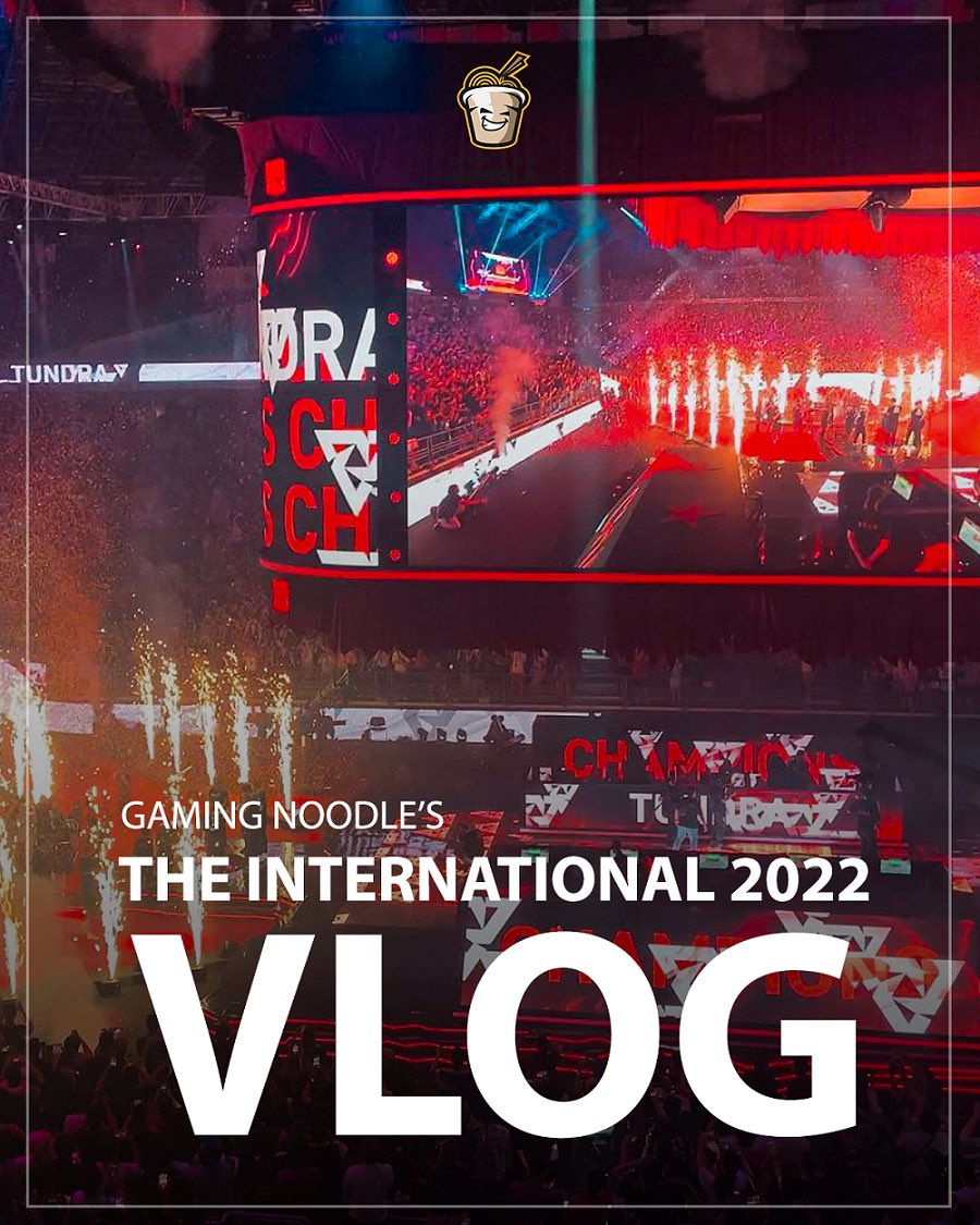 GamingNoodleMM's tweet photo. Our TI11 VLOG is LIVE at Youtube 🎥

https://t.co/D34OBzeTME

#TI11 #Singapore #GamingNoodle #VLOG https://t.co/4IORAcdIFD
