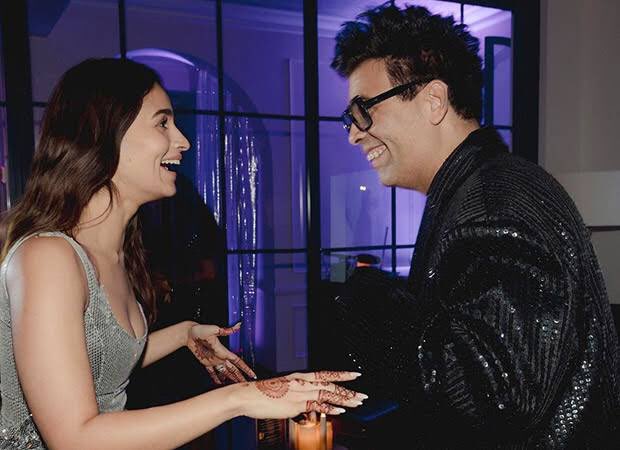 AaoBihar's tweet photo. Karan Johar is all set to launch baby girl of #AliaBhatt 😂 congratulations Alia and #RanbirKapoor https://t.co/RYMh7ZWgD0