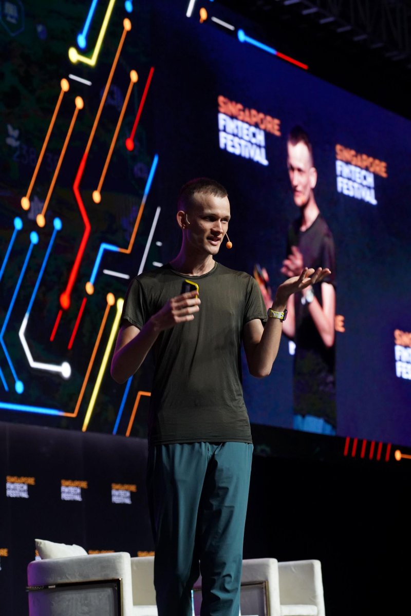 Vitalik Buterin took to the stage to share insights into the 'Great Merge' - the move from proof-of-work to proof-of-stake at Ethereum. Now the merge is done, we have a chance to focus on the other problems like scalability, user experience and privacy, says Vitalik.
