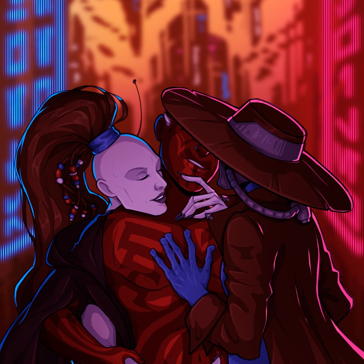 #DarthMaul #AurraSing #CadBane

'What happens on Nar Shaddaa - stays on Nar Shaddaa'