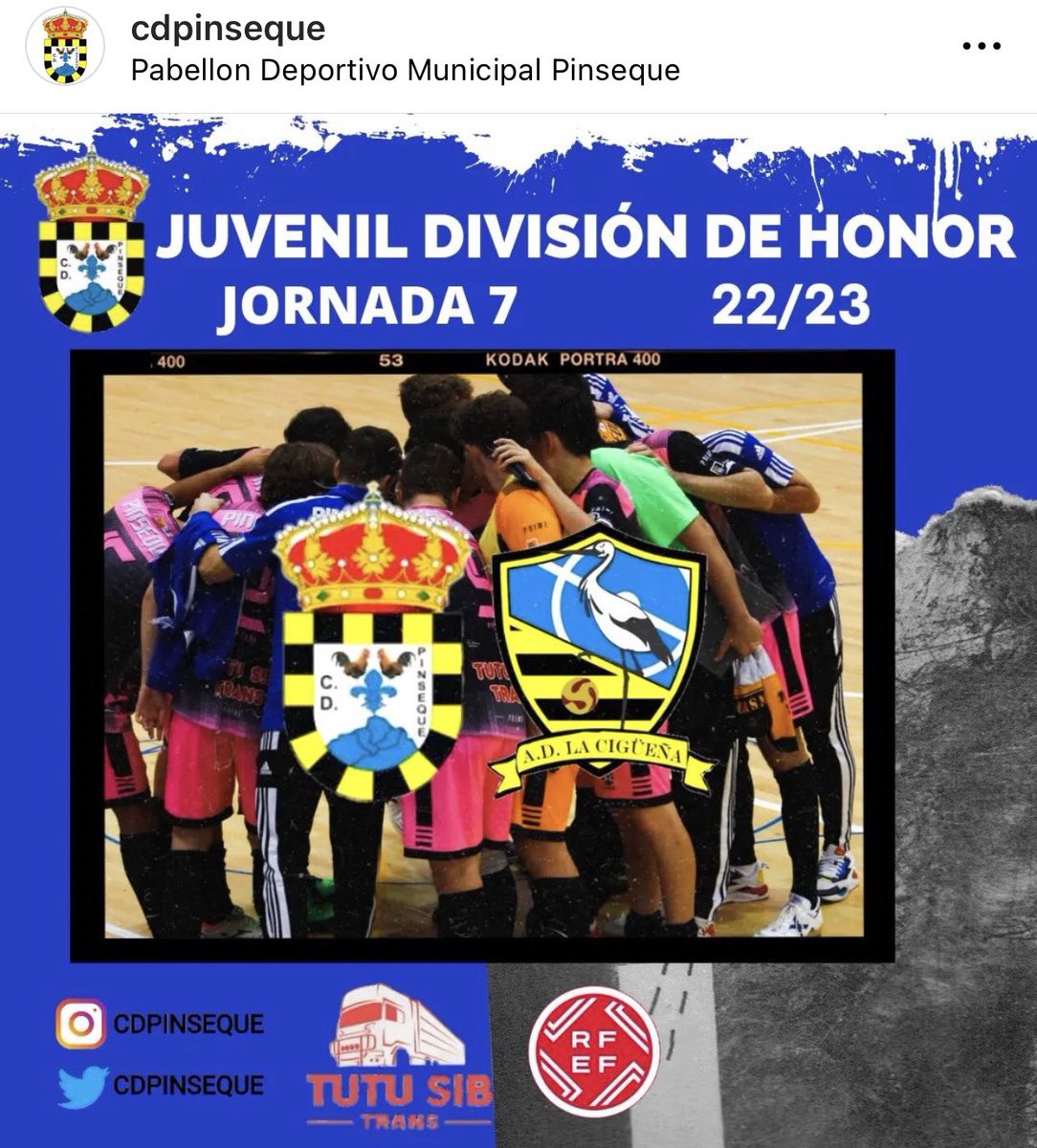 mariola_alvarez's tweet photo. Hoy juegan nuestros juveniles!!
A las 12:00 todos animarles 💙🤍#sientepinseque https://t.co/QClOxdaHve