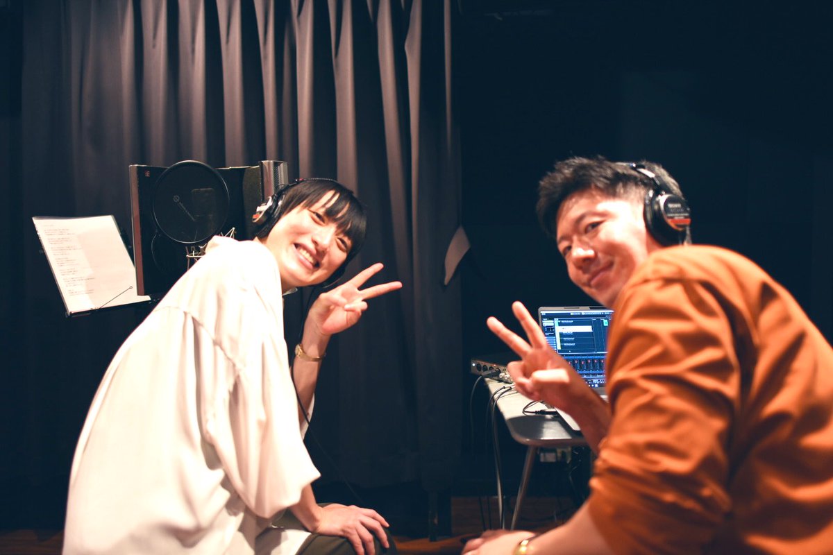 ness_info's tweet photo. 次回作品に向けて録音してきました😄 https://t.co/nYyjBSv9Cv