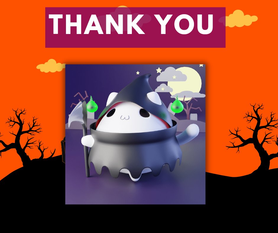 ขอบุณพี่บอส <a href="/SilverBulletNFT/">SilverBullt.NFT</a> เจ้าเก่าเจ้าเดิมนะค้าบที่รับน้องไปป ขอบคุณค้าบบ🎃❤️