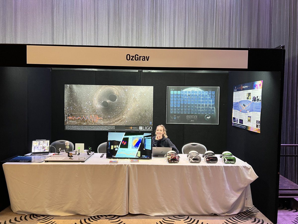 On Friday, <a href="/ARC_OzGRav/">OzGrav</a> spread the good word about Gravitational Waves and careers in Physics at the <a href="/edu_sagov/">Department for Education SA</a>’s Student Pathways expo.

Hopefully we captured the imaginations of a few budding physicists!